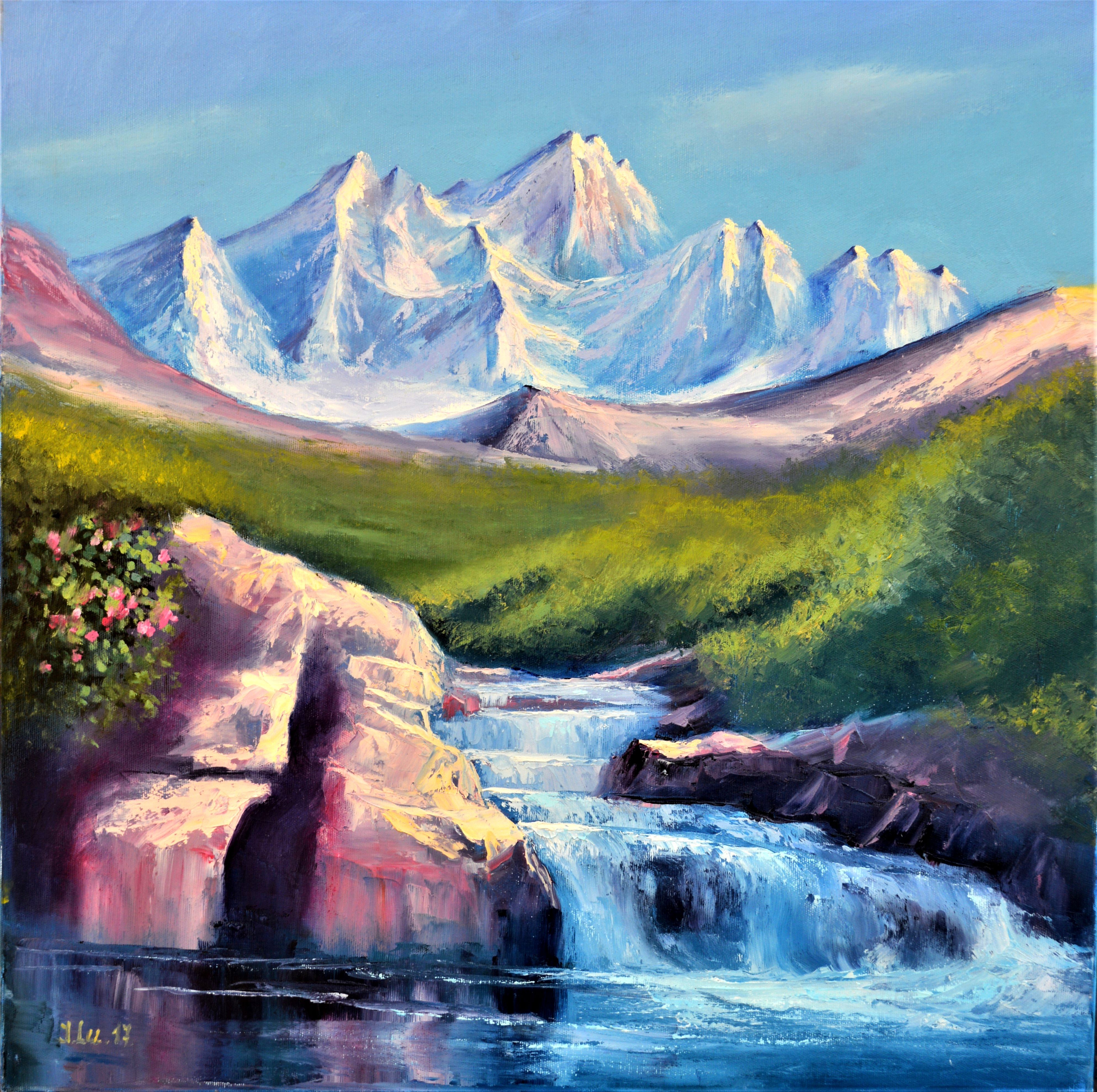 Elena Lukina, Mountain river Elena Lukina, Mountain river