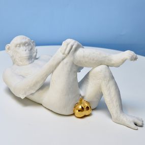 Sculpture, King Kong Balls Blanc, Denis Defrancesco
