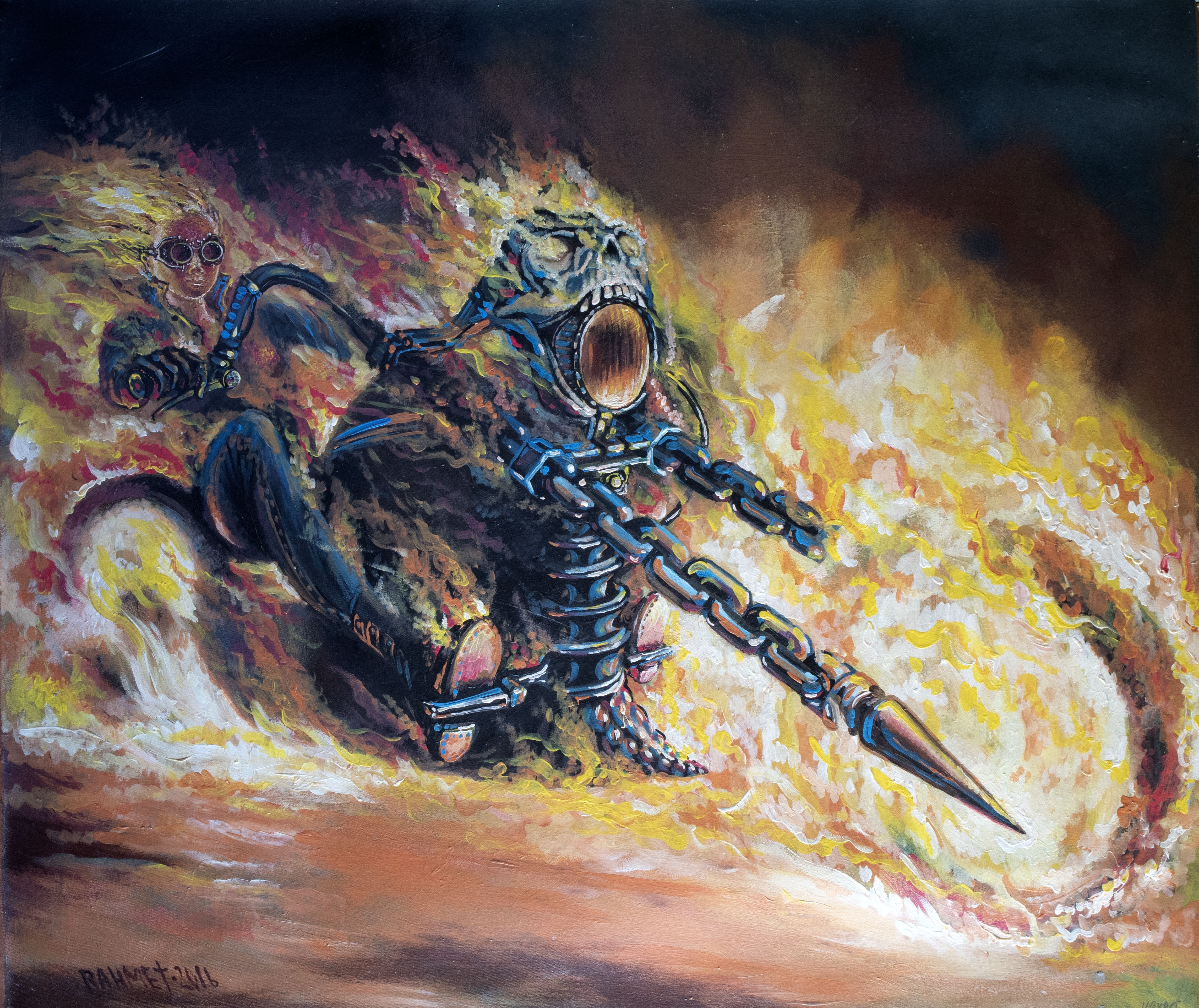 Rakhmet Redzhepov (Ramzi), Fire Flame Rakhmet Redzhepov (Ramzi), Fire Flame