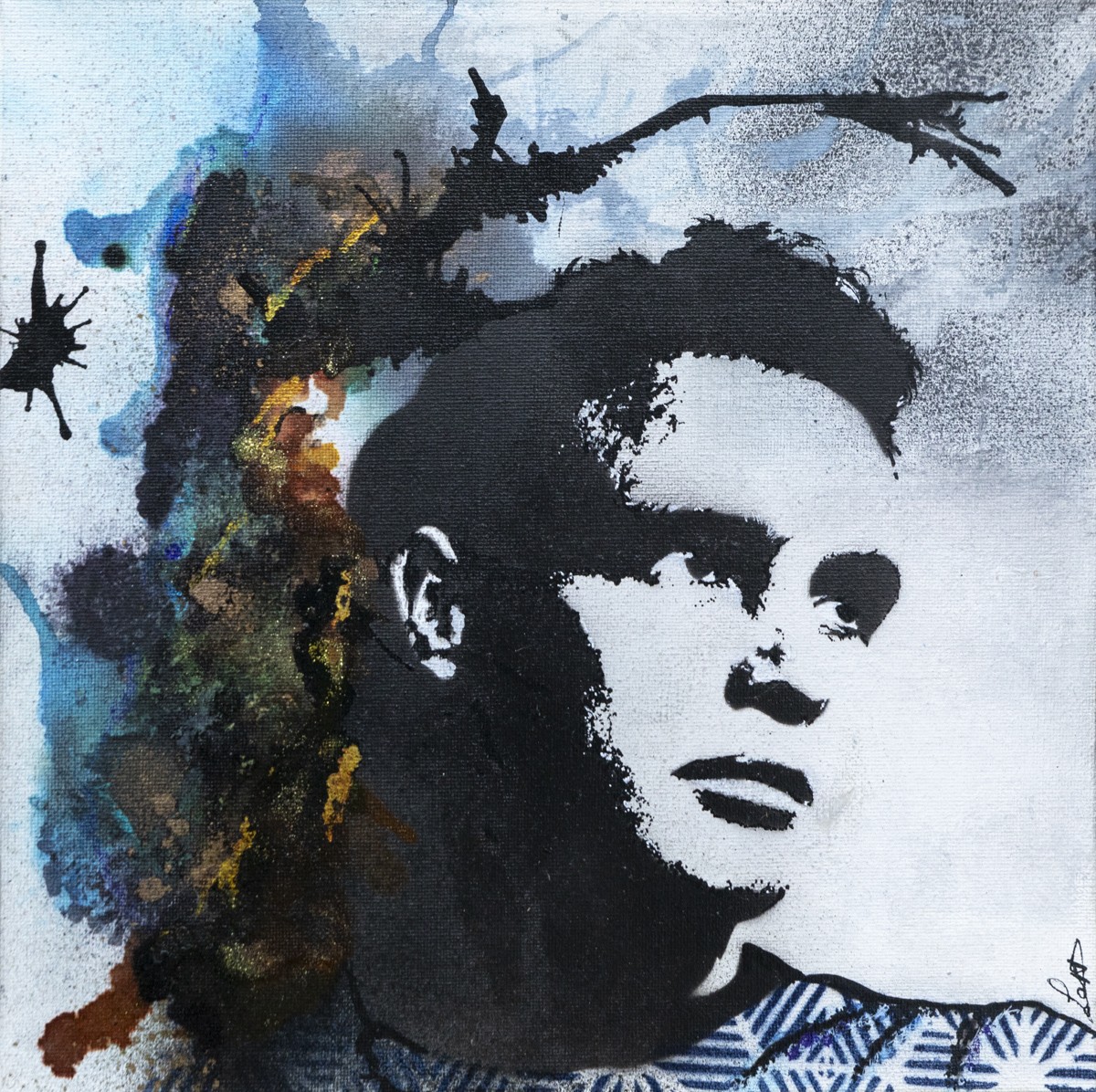 Glad_is_murmuring, Dans les yeux de Marlon Brando - Série Street-art Glad_is_murmuring, Dans les yeux de Marlon Brando - Série Street-art