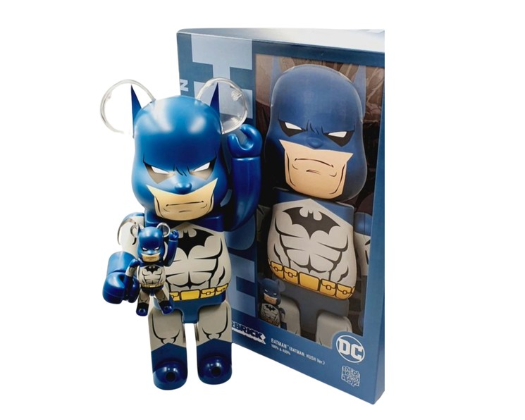 ▷ Batman x DC comics x Medicom toy Be@rbrick 400% & 100% by