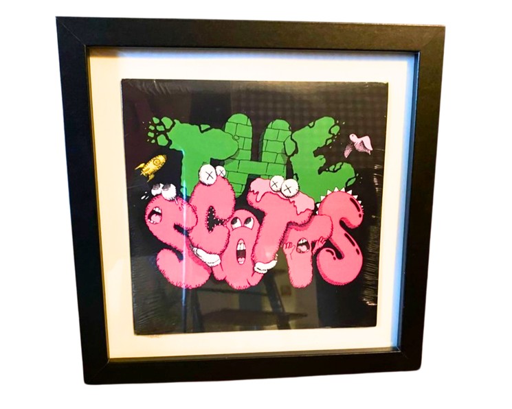 ▷ kaws - The Scotts framed vinyl by Kaws, 2020, Design