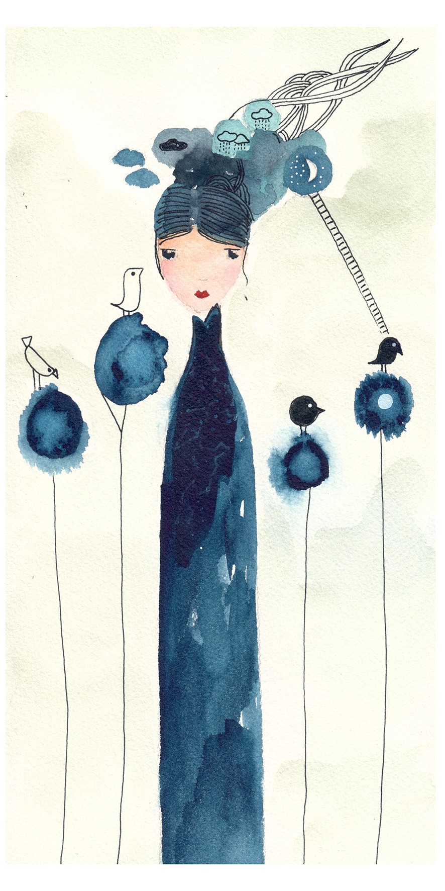 Gris De Garance, Femme dans les nuages Gris De Garance, Femme dans les nuages