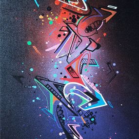 Painting, Abstract Space, Bows
