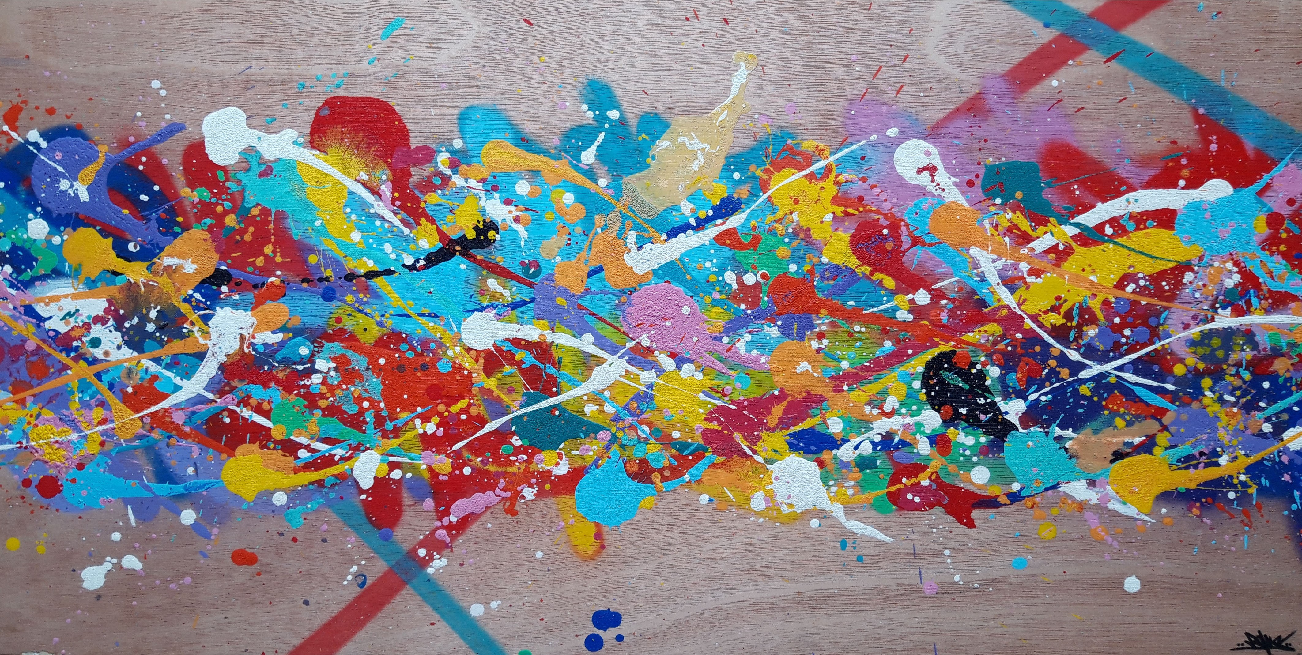 Bows, Abstract colors Bows, Abstract colors