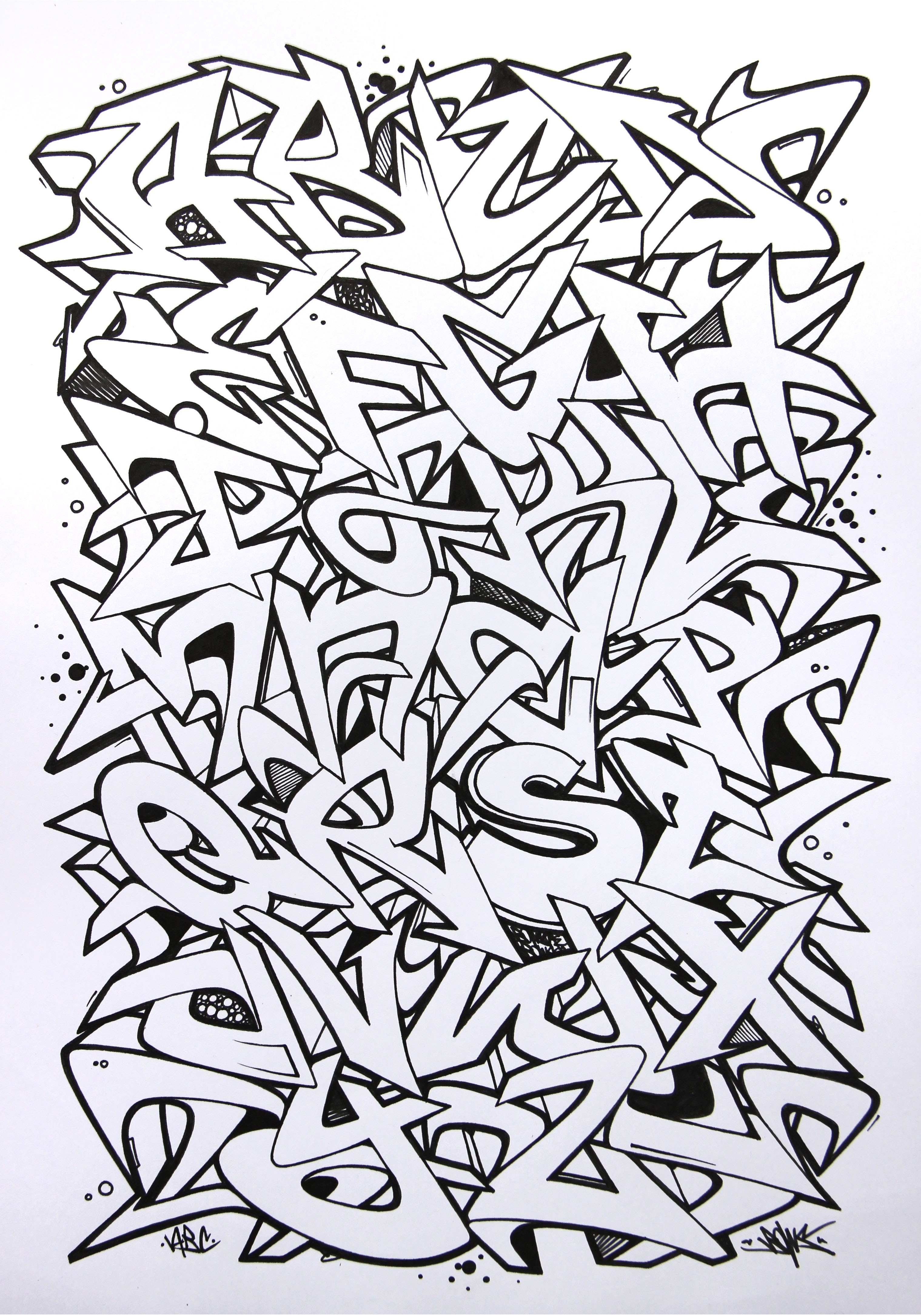 Bows, Alphabet Bows, Alphabet