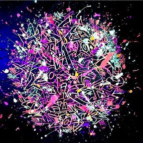 Painting, Boule de Graff Fluo, Bows