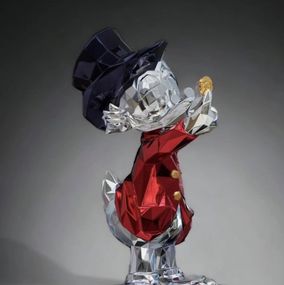 Sculpture, The Scrooge (Red Edition), Guillaume Leprette