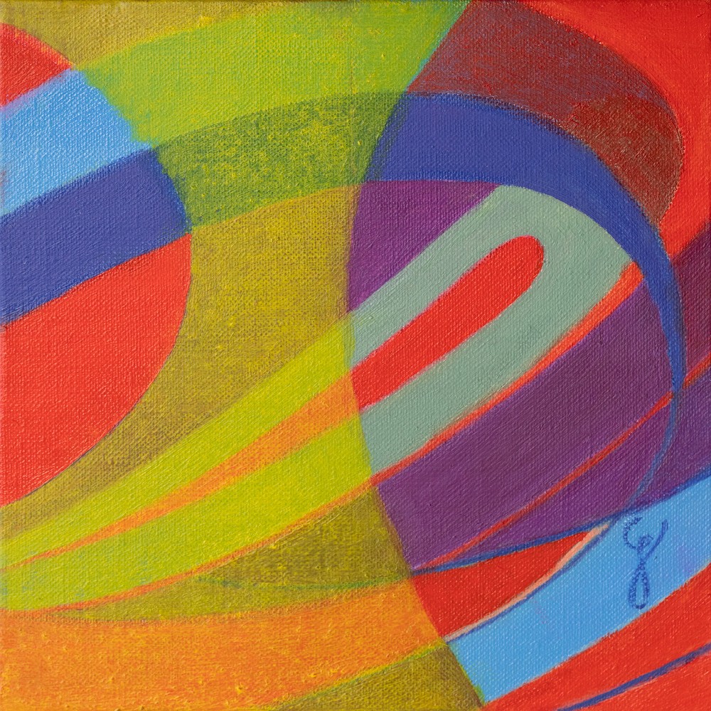 Gisèle Desmarais, Abstraction & courbes 1 Gisèle Desmarais, Abstraction & courbes 1