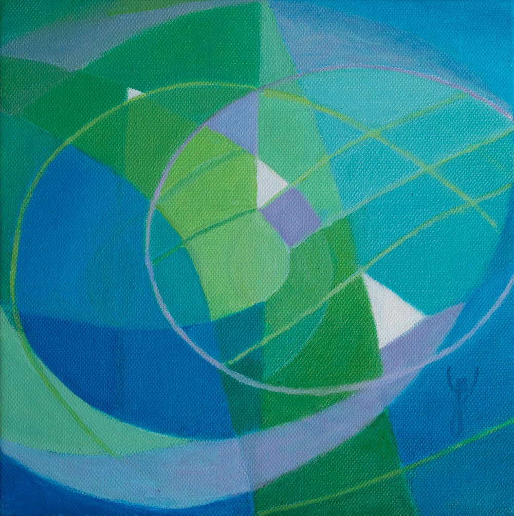 Gisèle Desmarais, Abstraction & courbes 2 Gisèle Desmarais, Abstraction & courbes 2