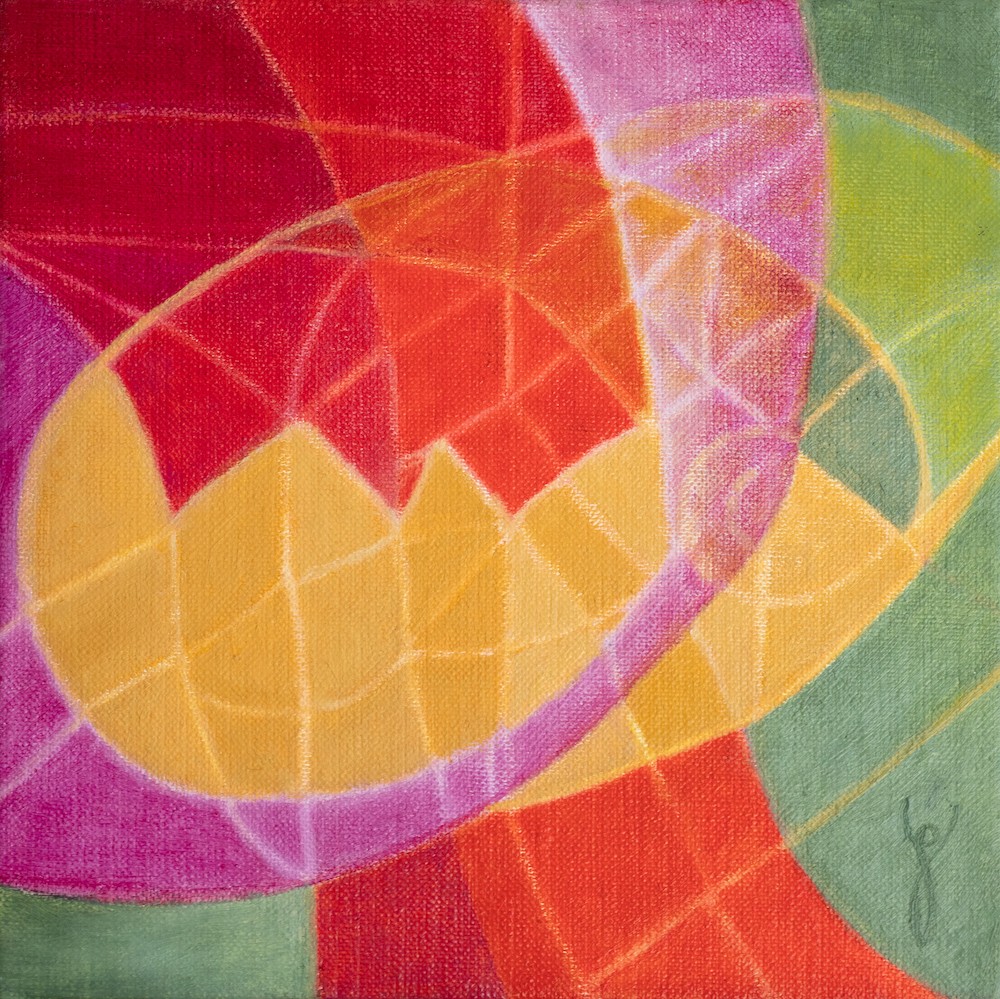 Gisèle Desmarais, Abstraction & courbes 3 Gisèle Desmarais, Abstraction & courbes 3