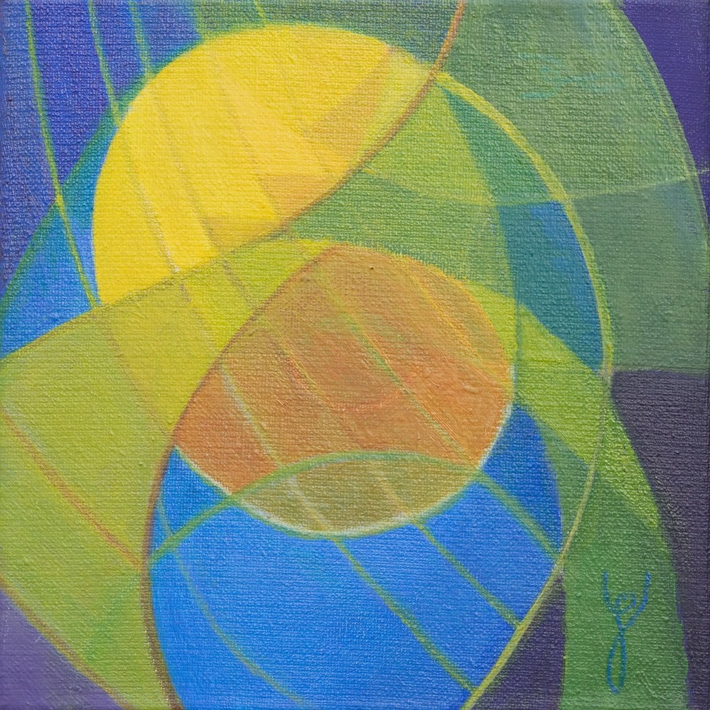 Gisèle Desmarais, Abstraction & courbes 7 Gisèle Desmarais, Abstraction & courbes 7