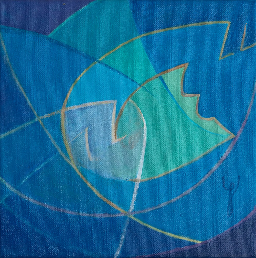 Gisèle Desmarais, Abstraction & courbes 6 Gisèle Desmarais, Abstraction & courbes 6