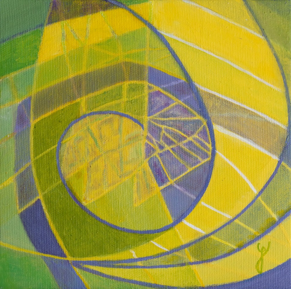 Gisèle Desmarais, Abstraction & courbes 5 Gisèle Desmarais, Abstraction & courbes 5