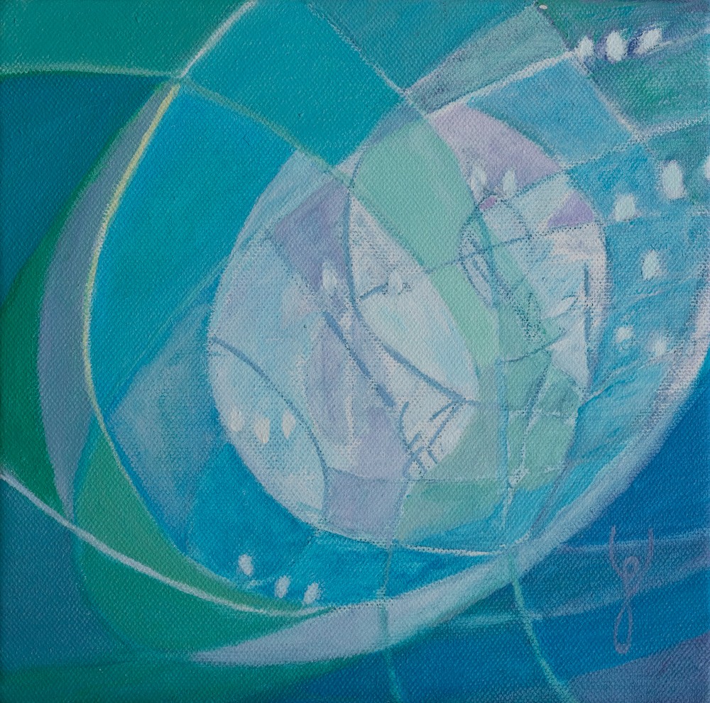 Gisèle Desmarais, Abstraction & courbes 4 Gisèle Desmarais, Abstraction & courbes 4
