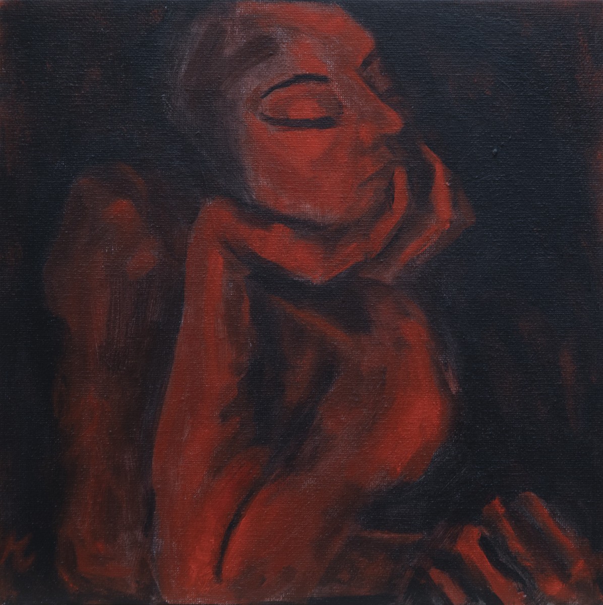 Marion Casters, 2023-1117 / Visages et corps expressionnistes - série rouge et noir Marion Casters, 2023-1117 / Visages et corps expressionnistes - série rouge et noir