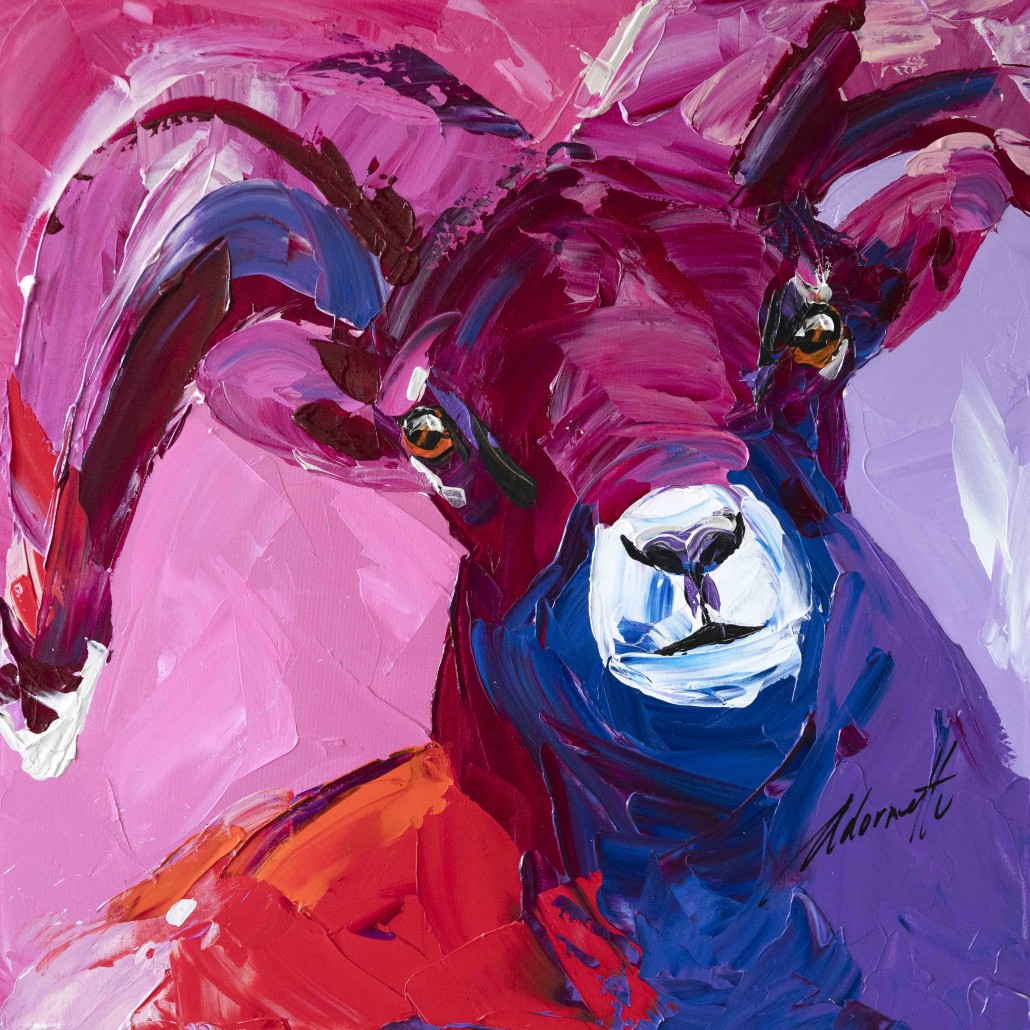 Mario Adornetto, Le bélier mauve Mario Adornetto, Le bélier mauve