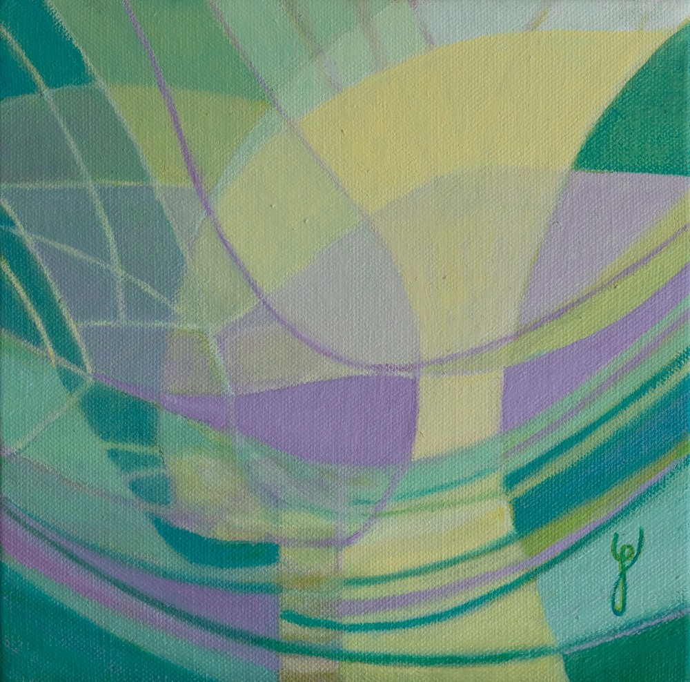 Gisèle Desmarais, Abstraction & courbes 12 Gisèle Desmarais, Abstraction & courbes 12