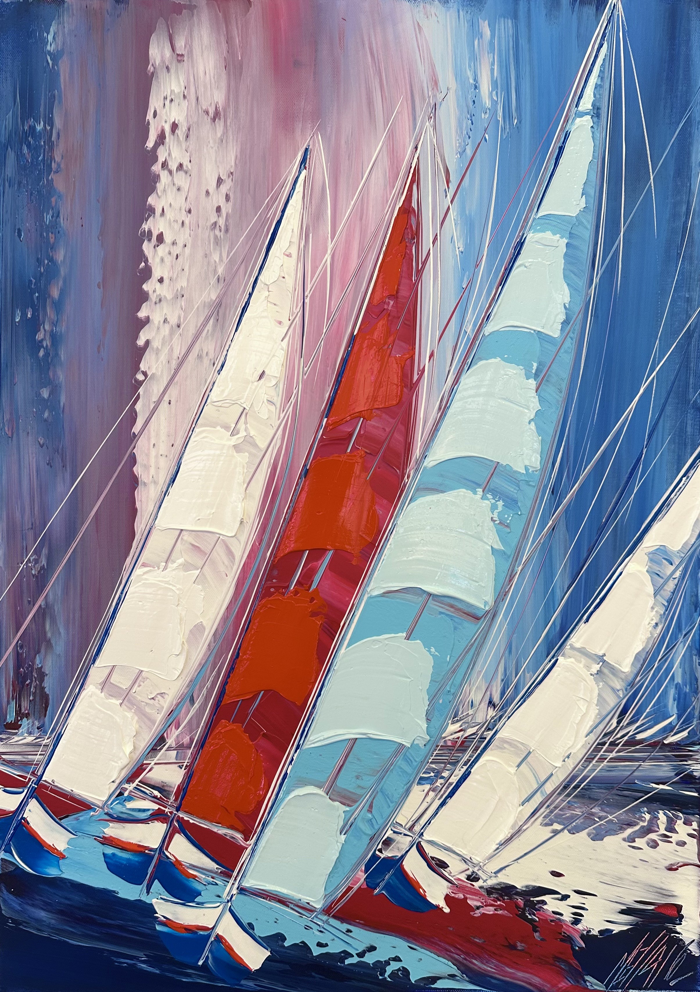 Olivier Messas, Course en mer... (Esprit Voile) Olivier Messas, Course en mer... (Esprit Voile)