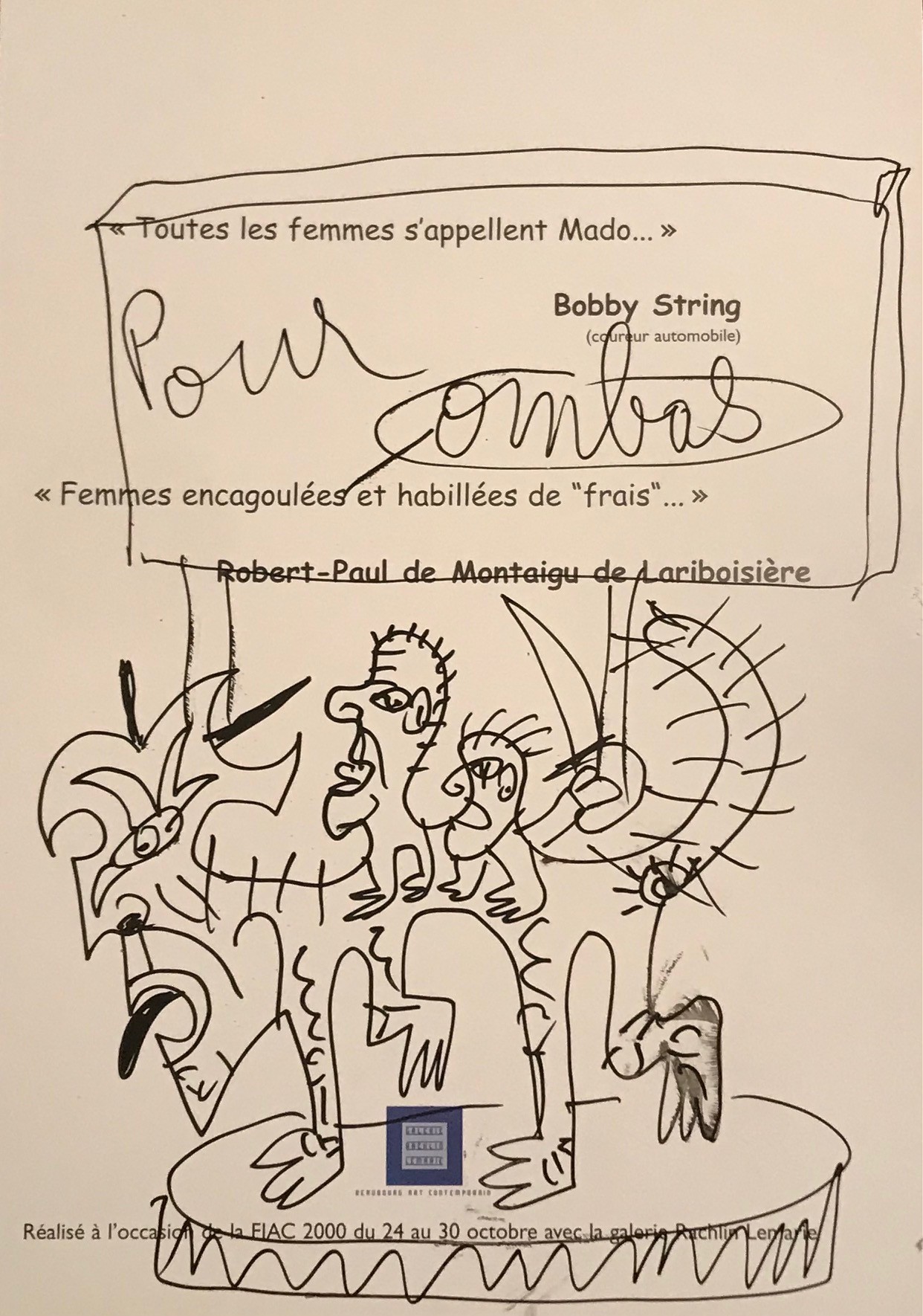 Robert Combas, Sans titre Robert Combas, Sans titre