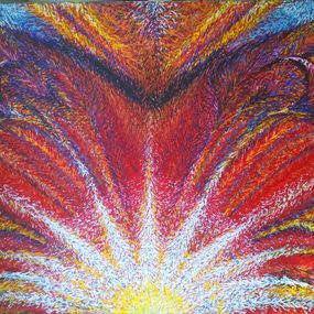 Painting, The Great Red, Ana Maria Kis