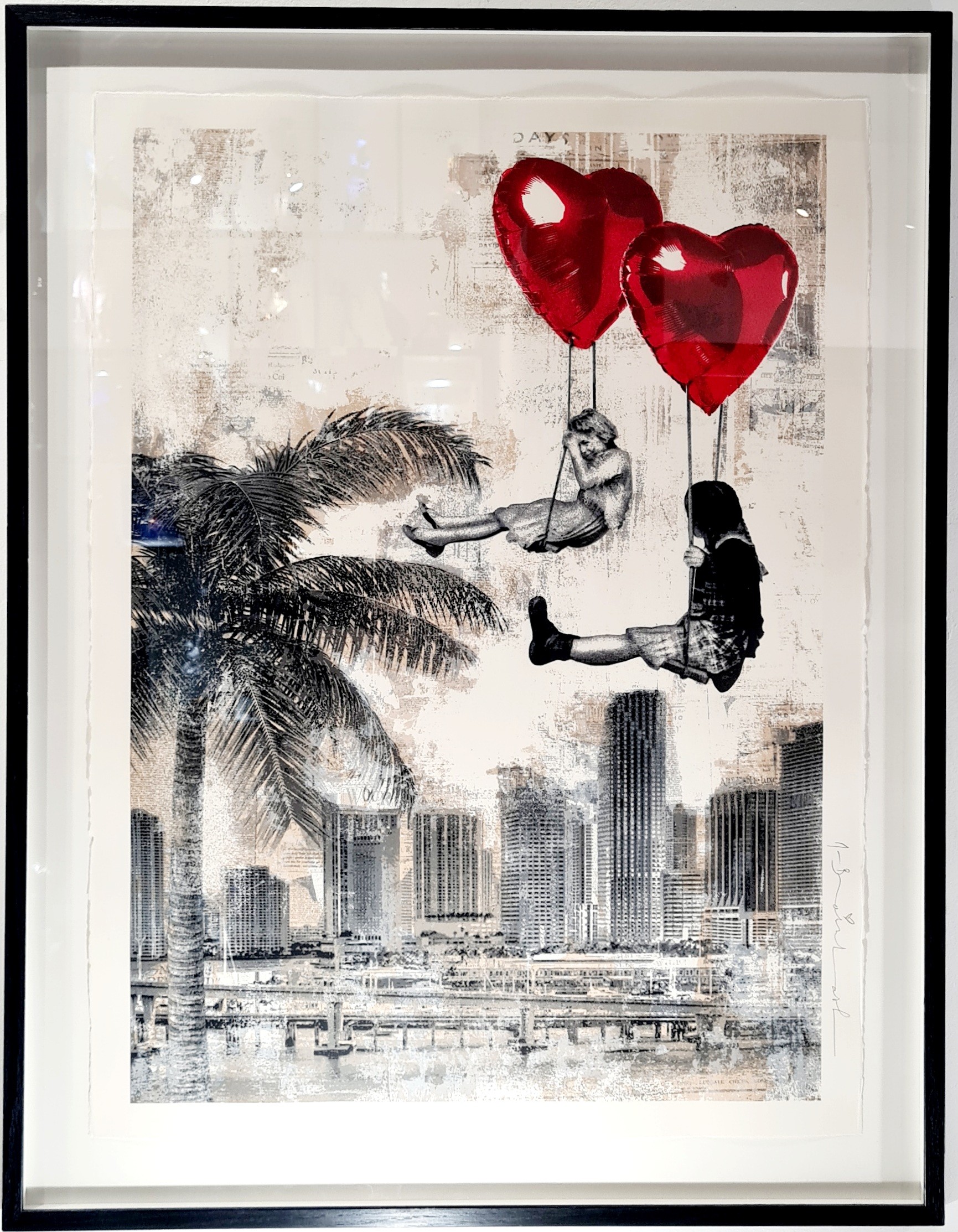Mr Brainwash, Love Is In The Air - Miami Mr Brainwash, Love Is In The Air - Miami