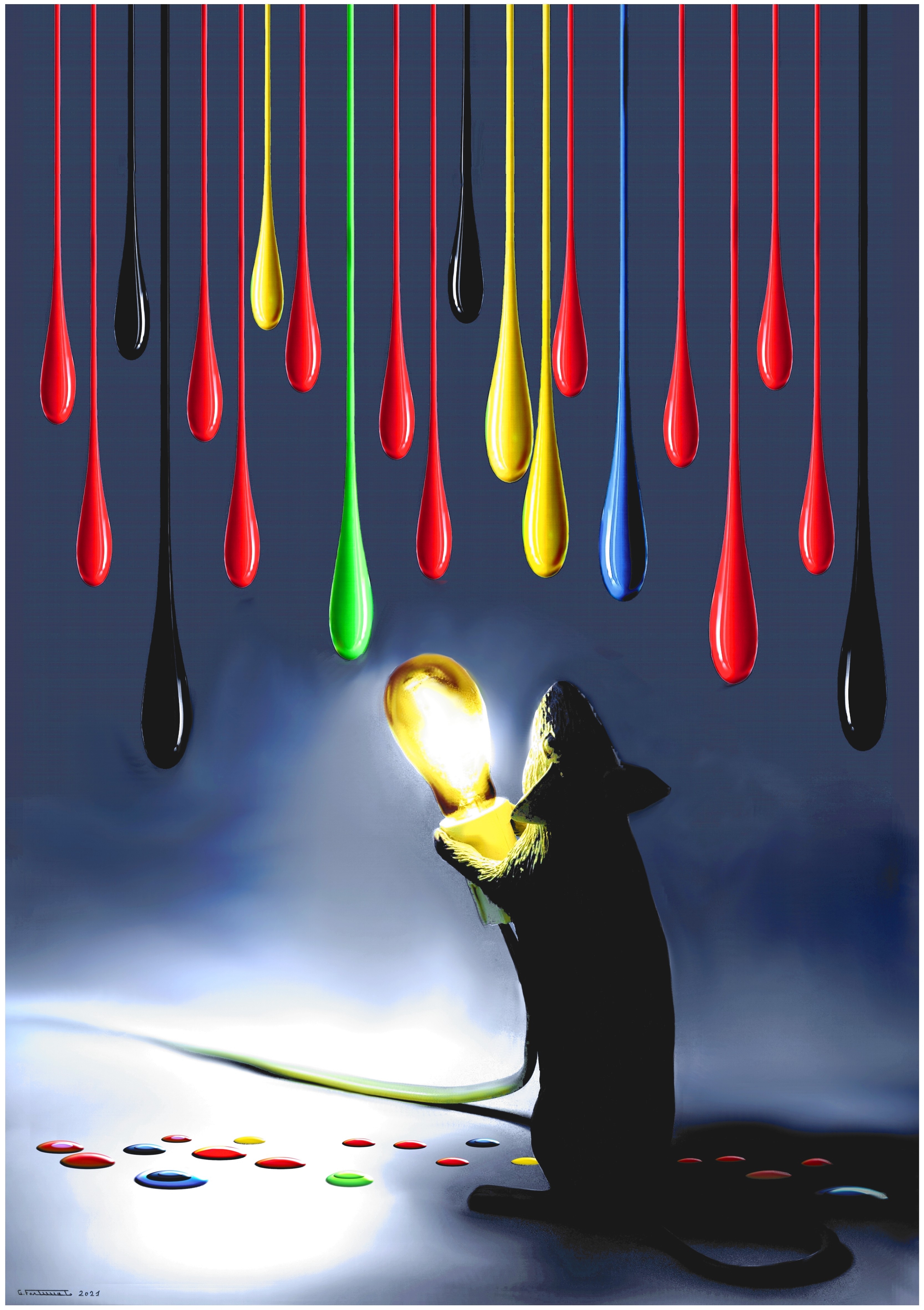 Giuseppe Fortunato, La souris va pour la nuit Giuseppe Fortunato, La souris va pour la nuit