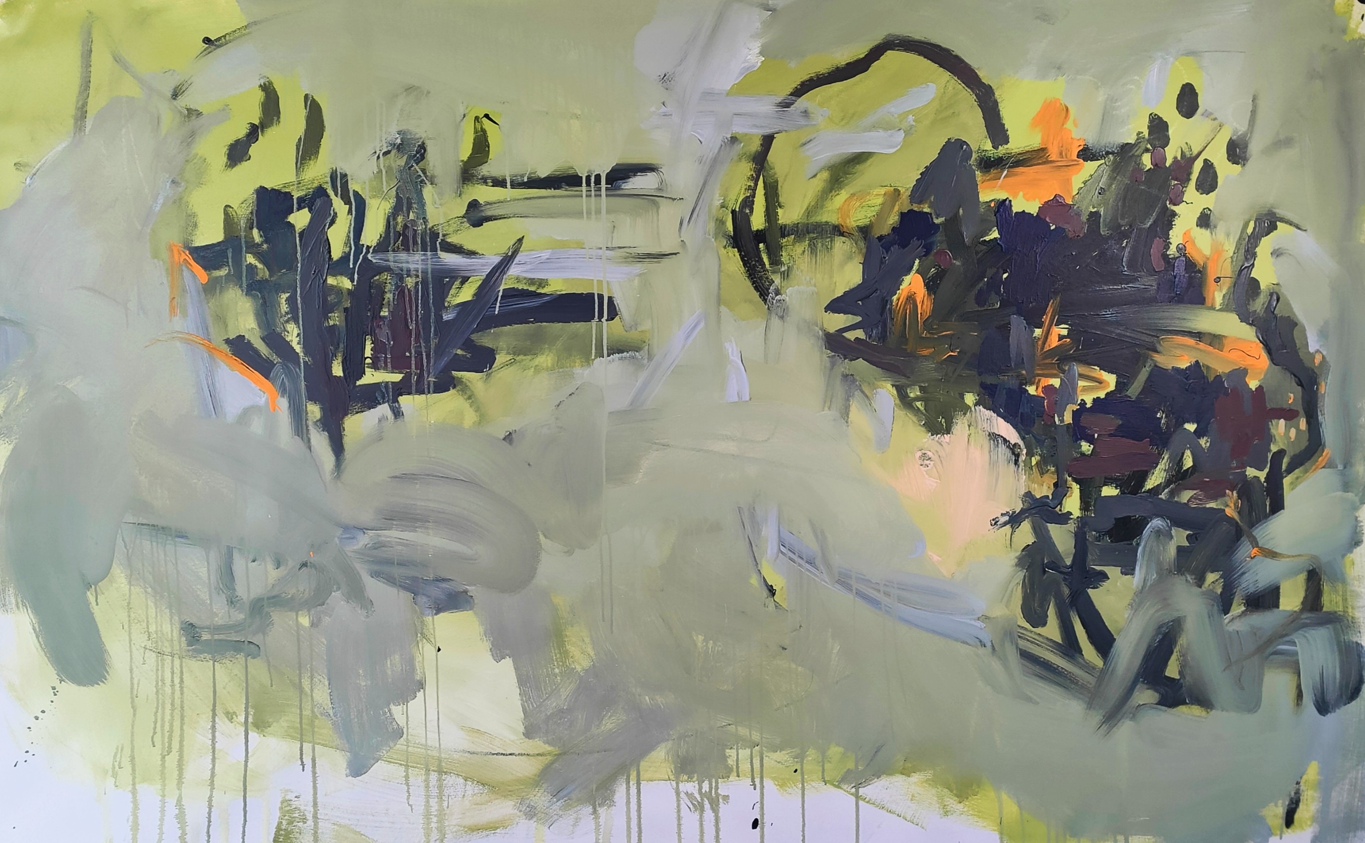 Emily Starck, Green landscape Emily Starck, Green landscape