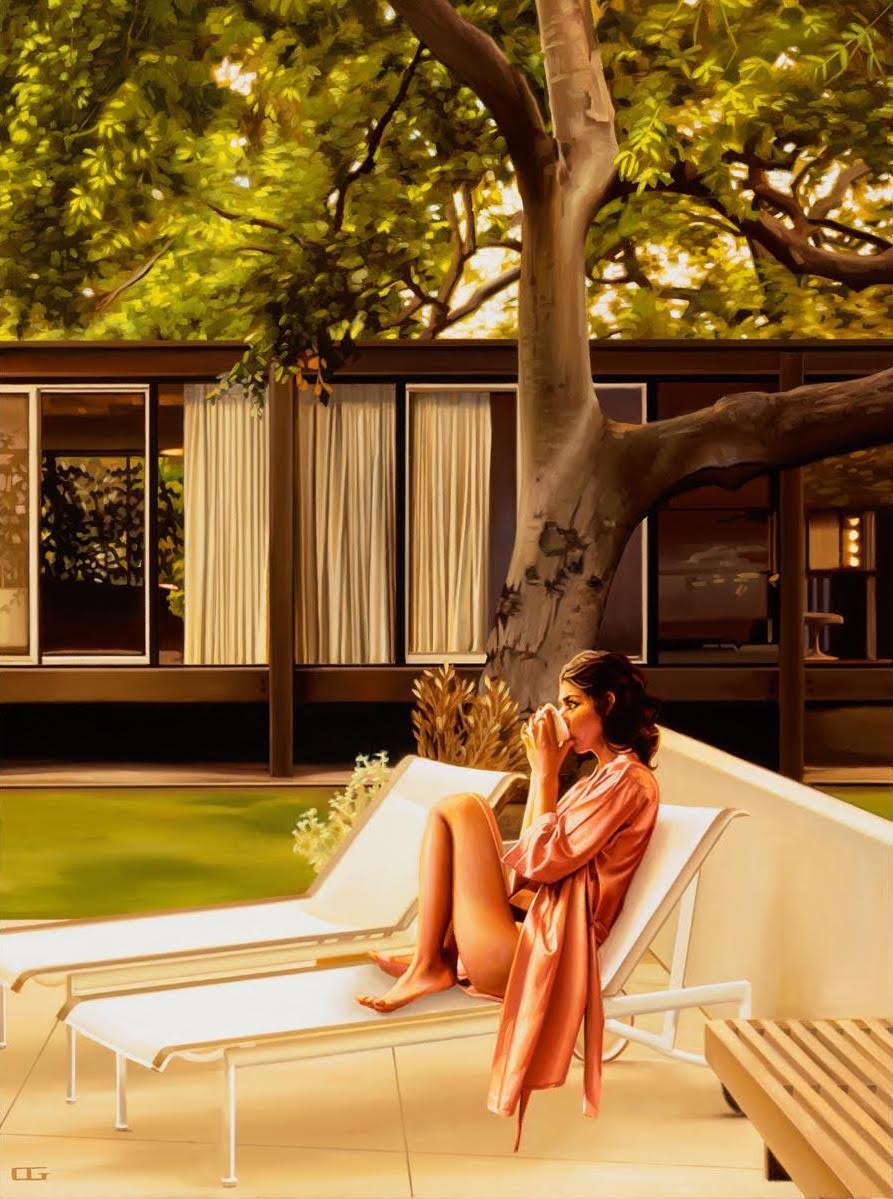 Carrie Graber, Misty Morning in Pasadena Carrie Graber, Misty Morning in Pasadena