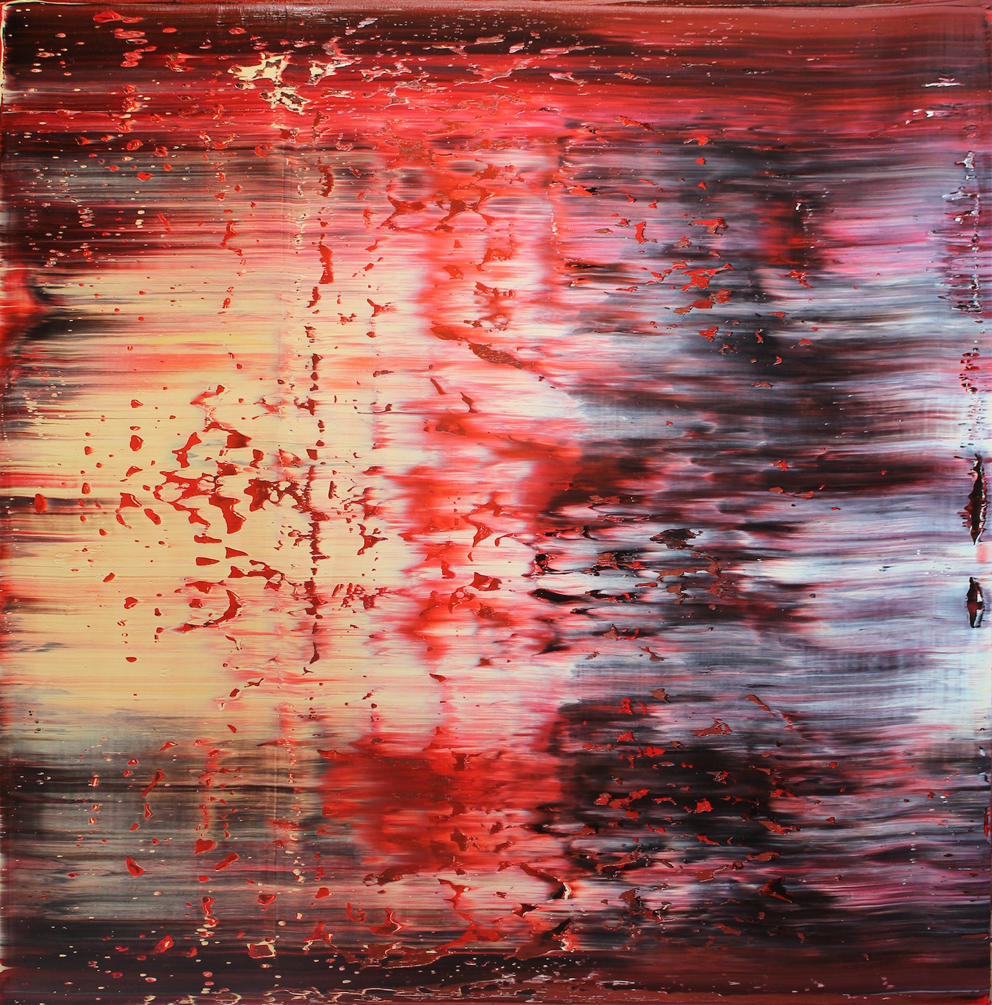 Harry James Moody, Abstract Red Black 2 Harry James Moody, Abstract Red Black 2