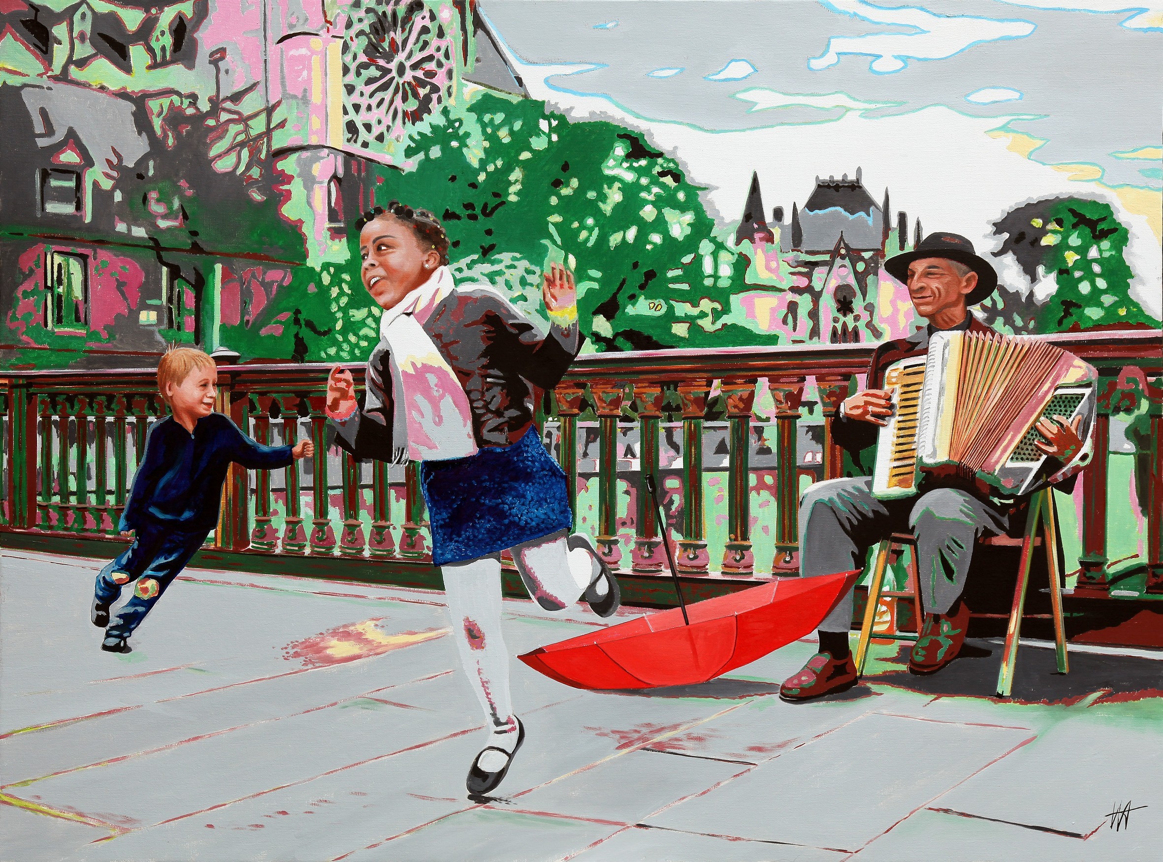 Jean-Jacques Venturini, Danse sur le pont au double Jean-Jacques Venturini, Danse sur le pont au double