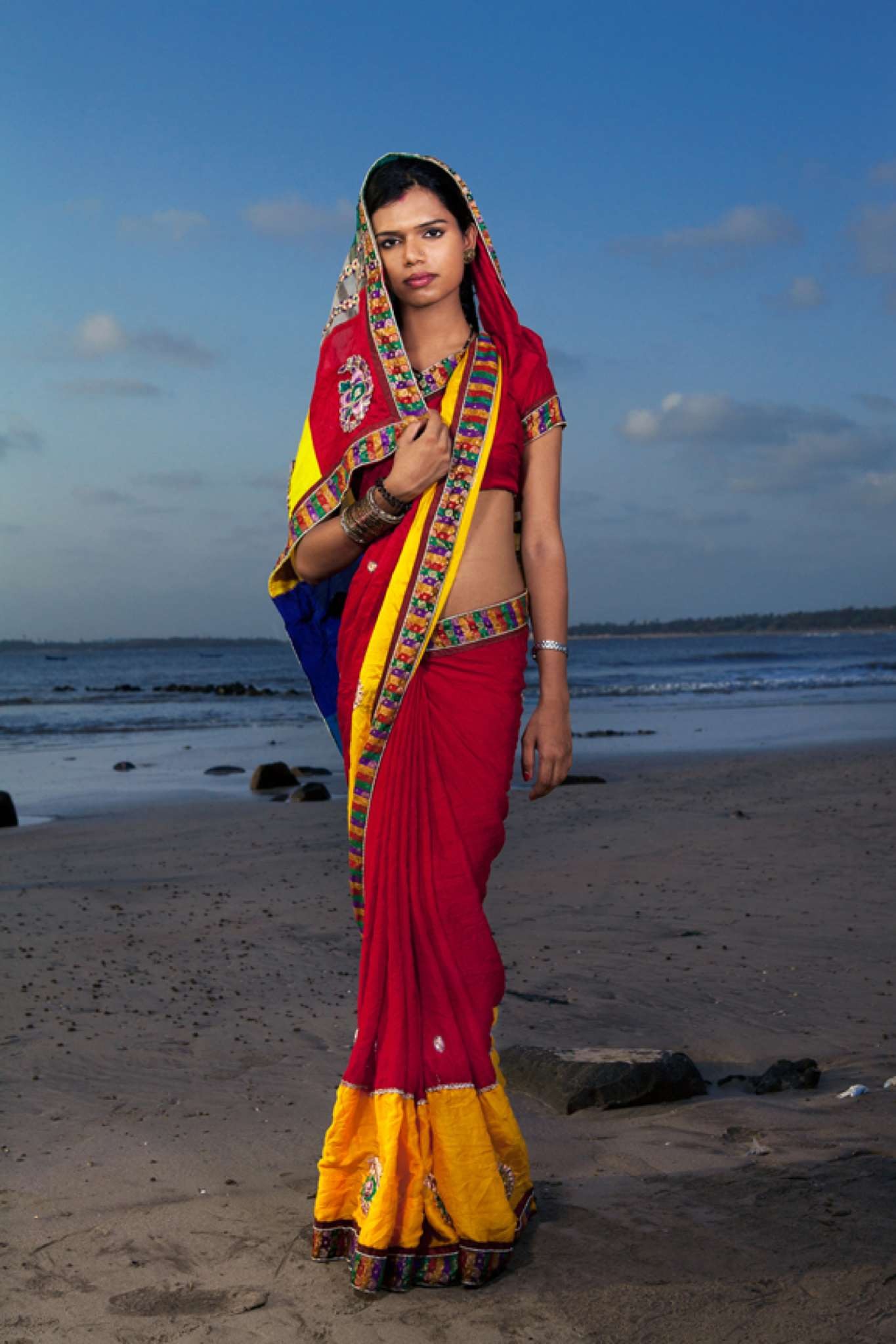 Jill Peters, Julie, Portrait. From The Series The Third Gender of India Jill Peters, Julie, Portrait. From The Series The Third Gender of India