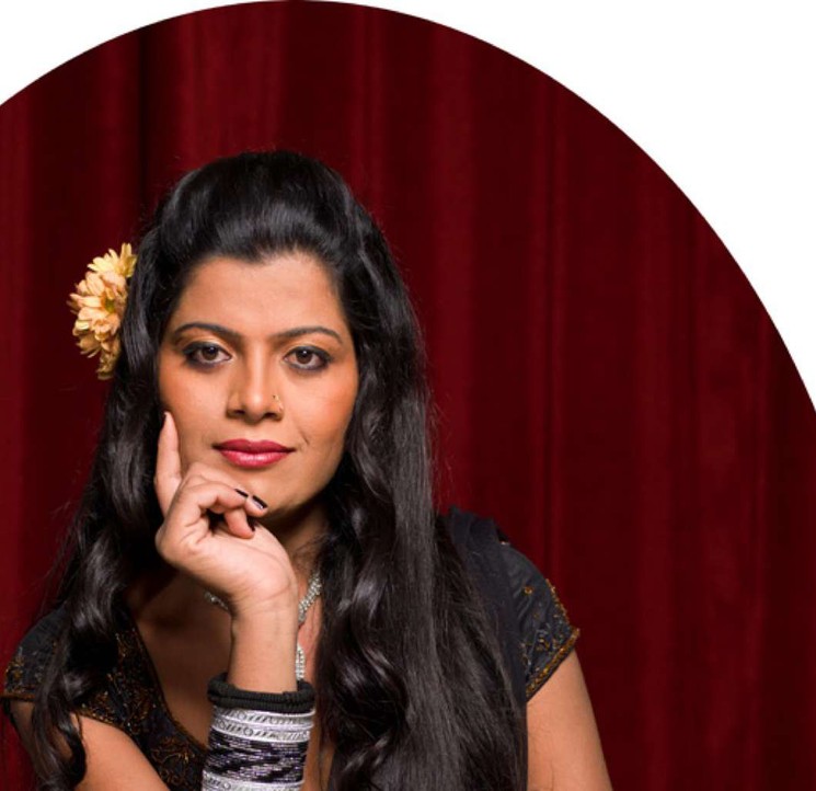 Jill Peters, Sneha, Portrati. From The Series The Third Gender of India, Photography on Fine art paper