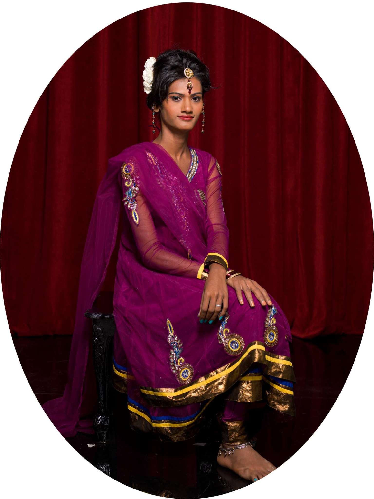 Jill Peters, Sreesha, Portrait. From The Series The Third Gender of India Jill Peters, Sreesha, Portrait. From The Series The Third Gender of India