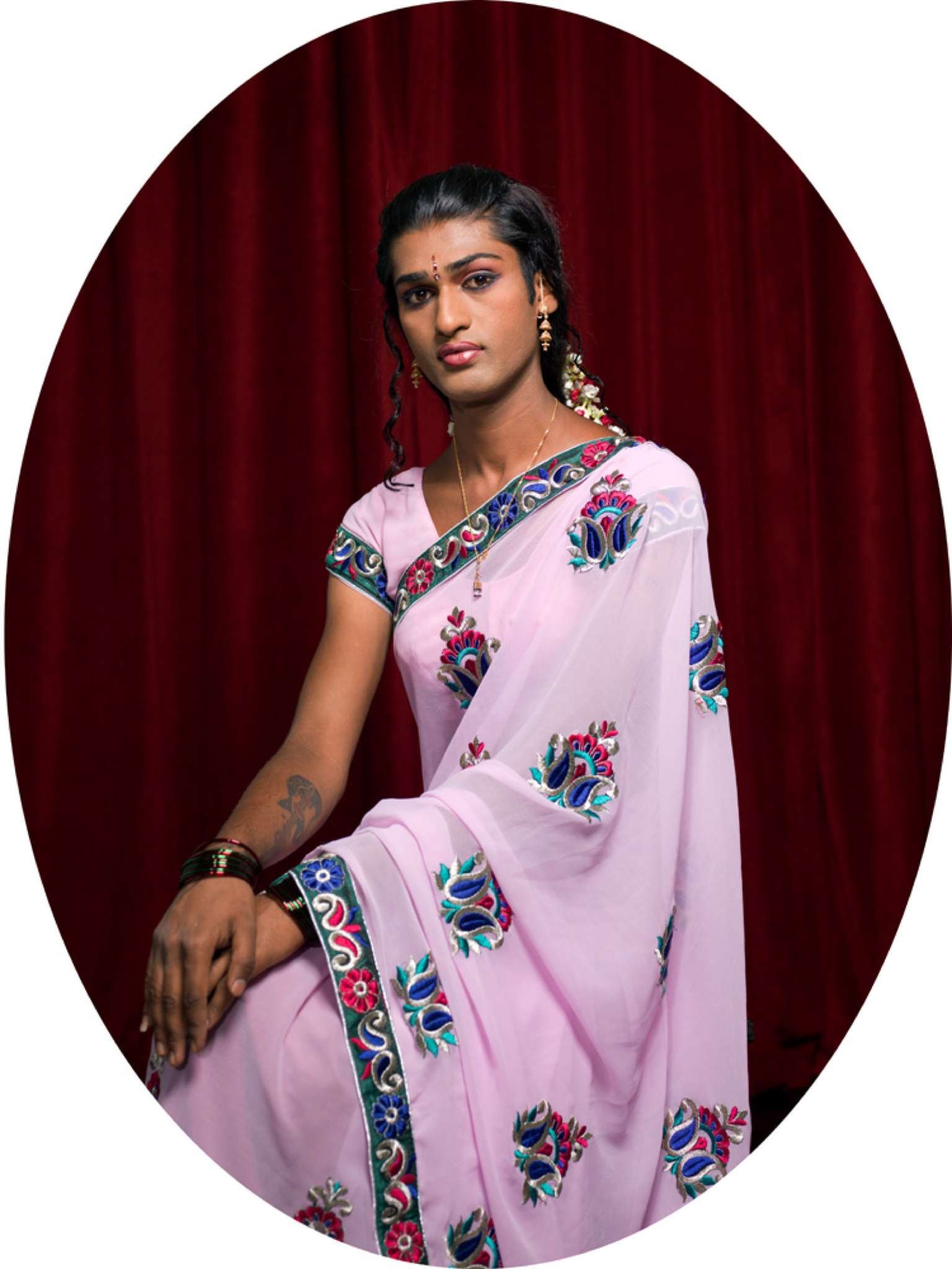 Jill Peters, Sangita, Portrait. From The Series The Third Gender of India Jill Peters, Sangita, Portrait. From The Series The Third Gender of India