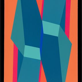 Painting, Cube offshore, Arthur Dorval