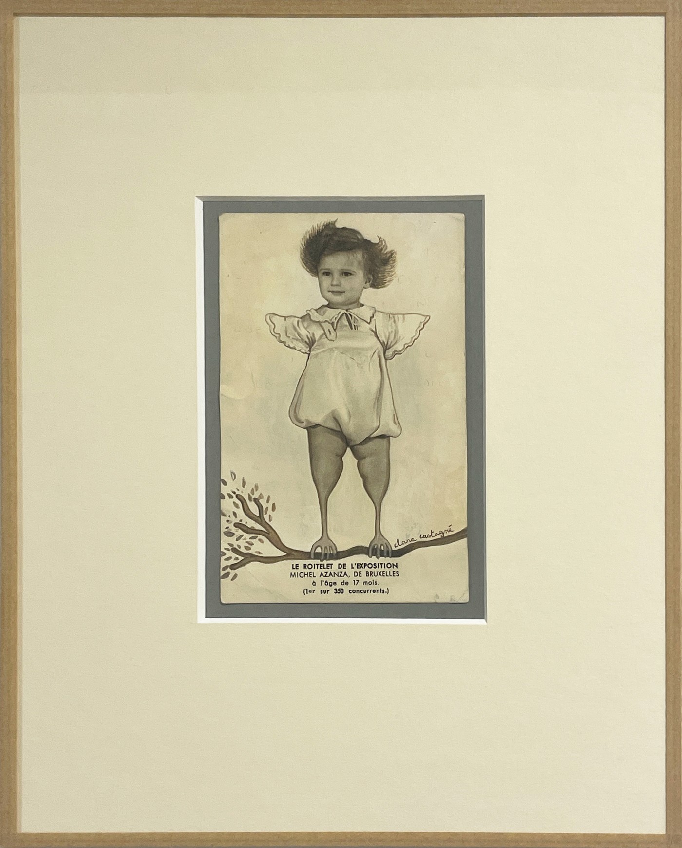 Clara Castagné, Enfant oiseau Clara Castagné, Enfant oiseau