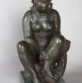 Sculpture, La baigneuse, Octavio Vicent