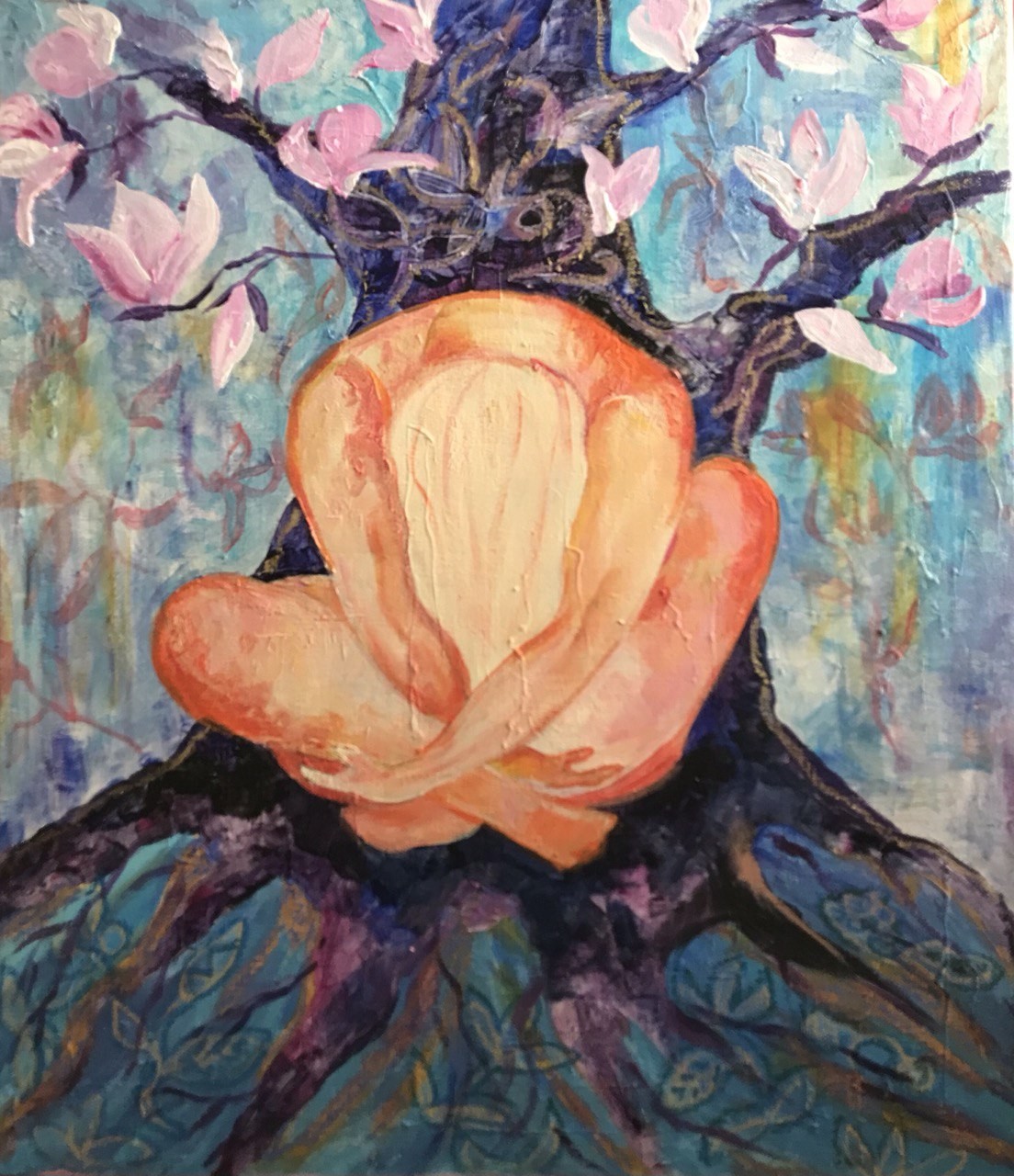 Tetiana Pchelnykova, Eternity of Magnolia, original painting by Tetiana Pchelnykova (1) (1) Tetiana Pchelnykova, Eternity of Magnolia, original painting by Tetiana Pchelnykova (1) (1)