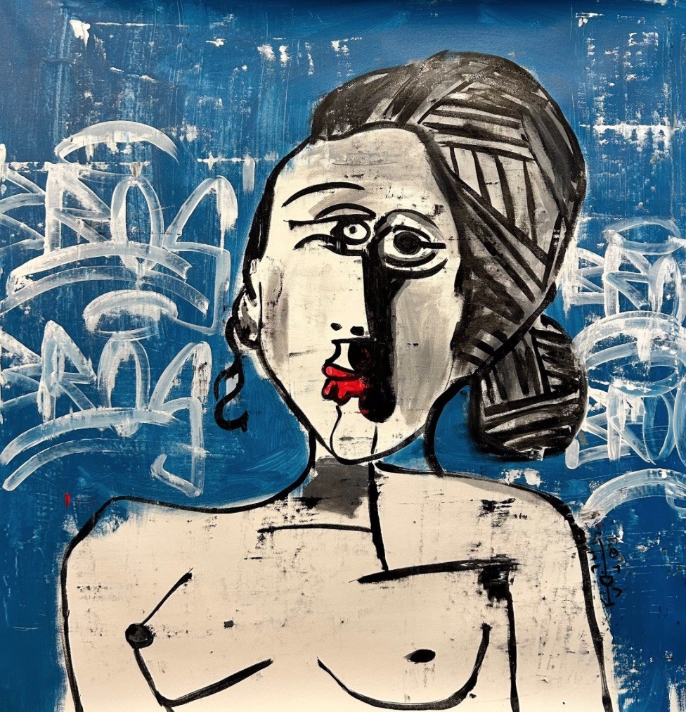 Freda People Art, Rare Picasso Freda People Art, Rare Picasso