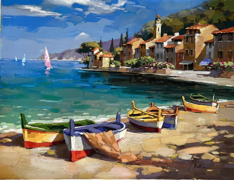 Anatoly Metlan, Lakeside reflections Anatoly Metlan, Lakeside reflections
