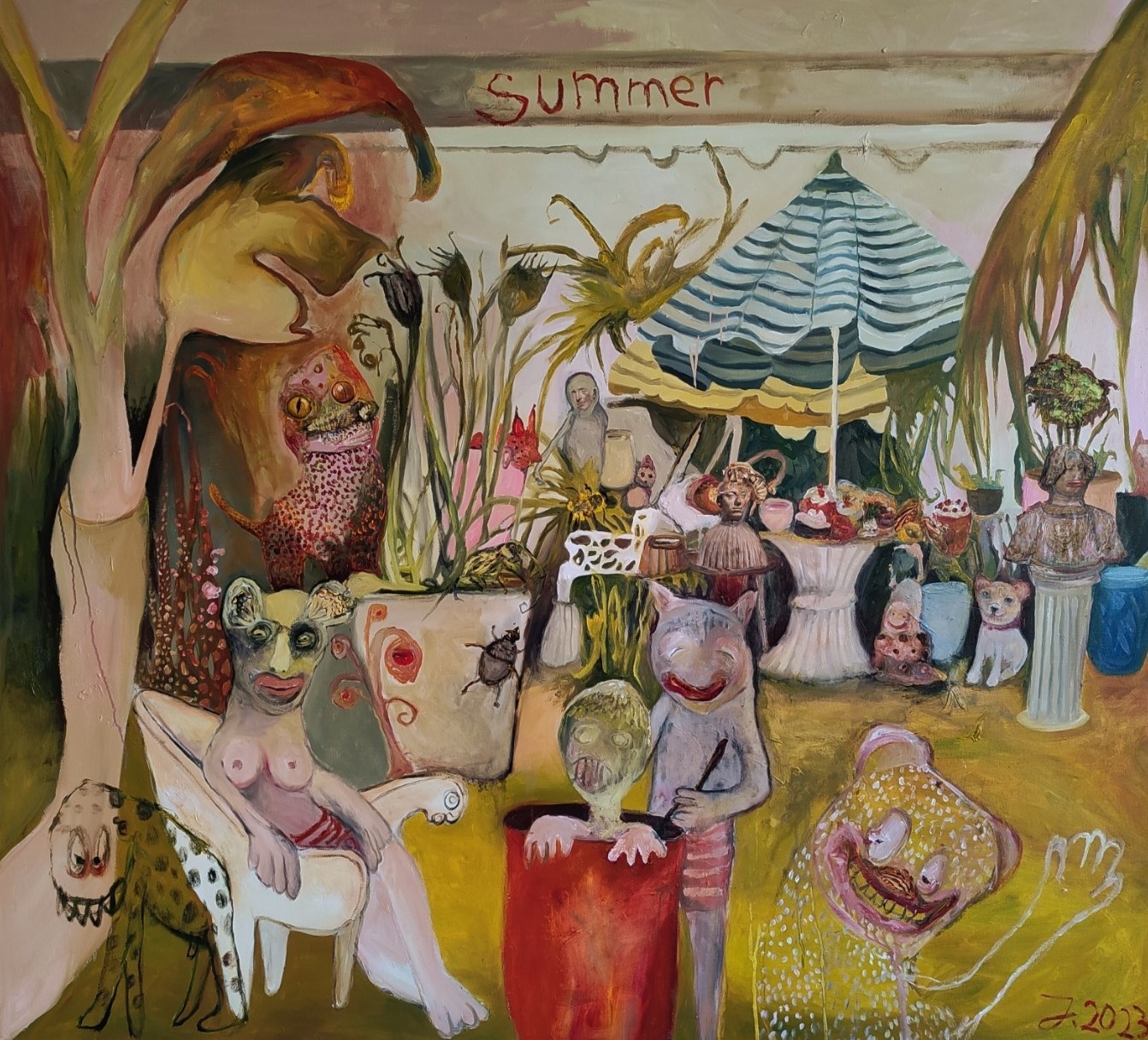 Juliane Hundertmark, Summer Juliane Hundertmark, Summer
