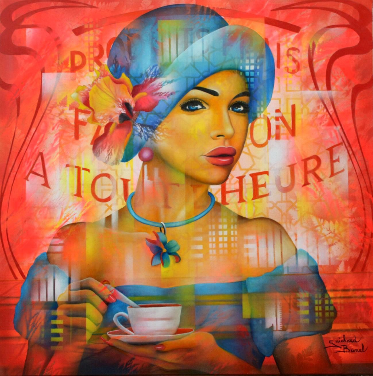 Jeannette Guichard-Bunel, Pause café Jeannette Guichard-Bunel, Pause café