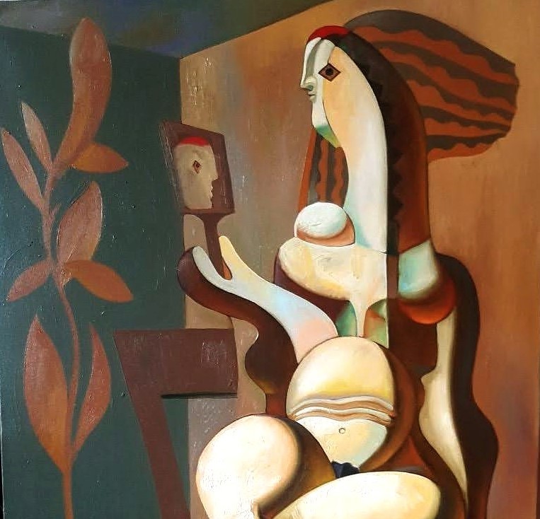 Kat Zhivetin, Woman with the Mirror Kat Zhivetin, Woman with the Mirror