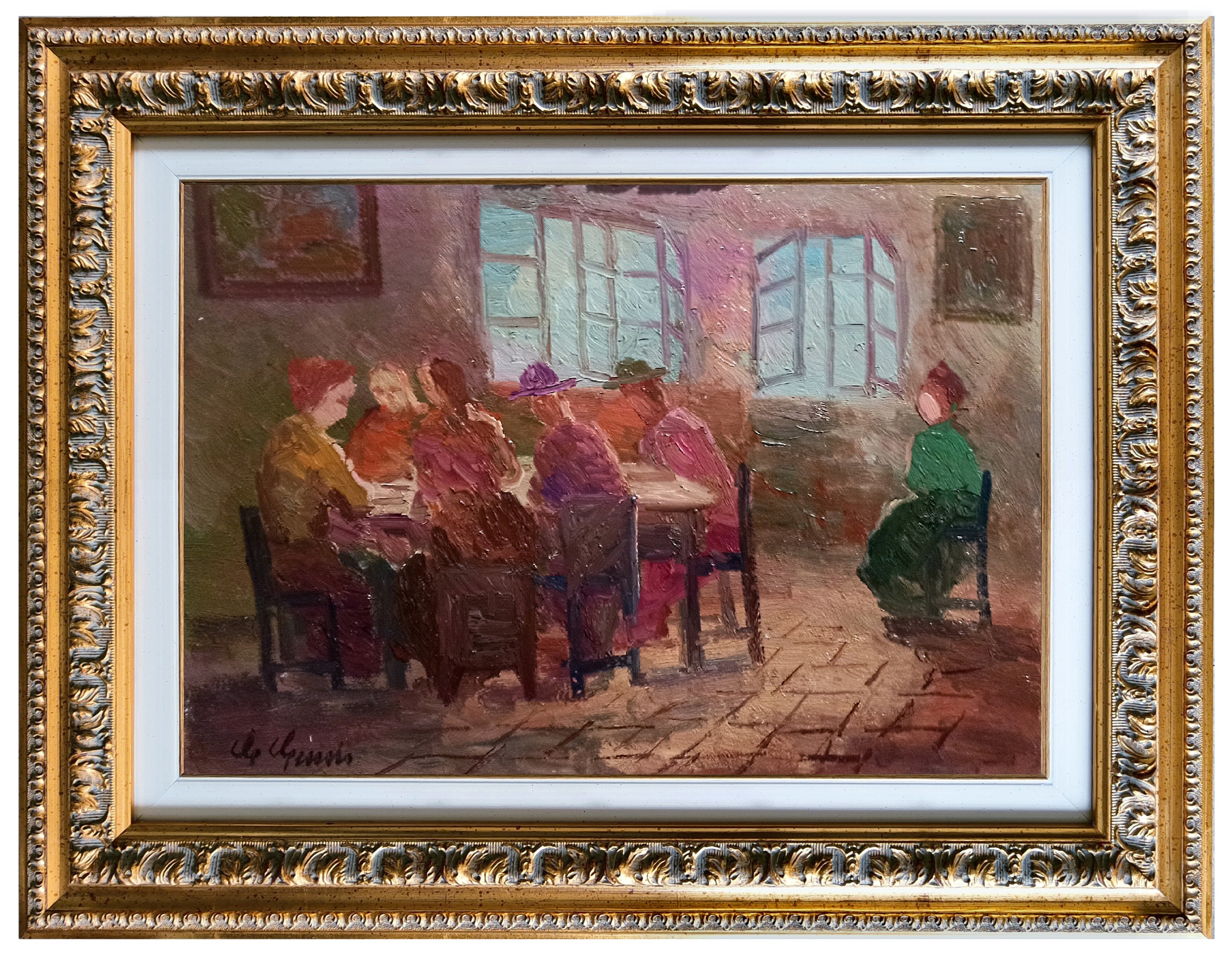 Guido Guidi, Family catch ups - Italian old painting Guido Guidi, Family catch ups - Italian old painting