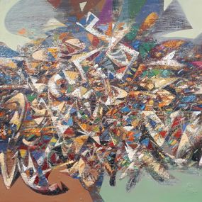 Gemälde, Attack, Aram Sevoyan