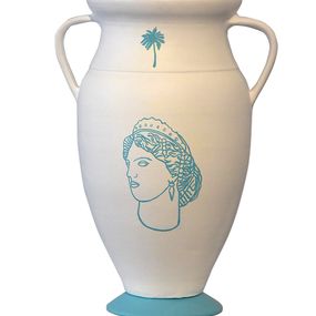 Sculpture, Goddess Circe. Amphora, Paloma Castello