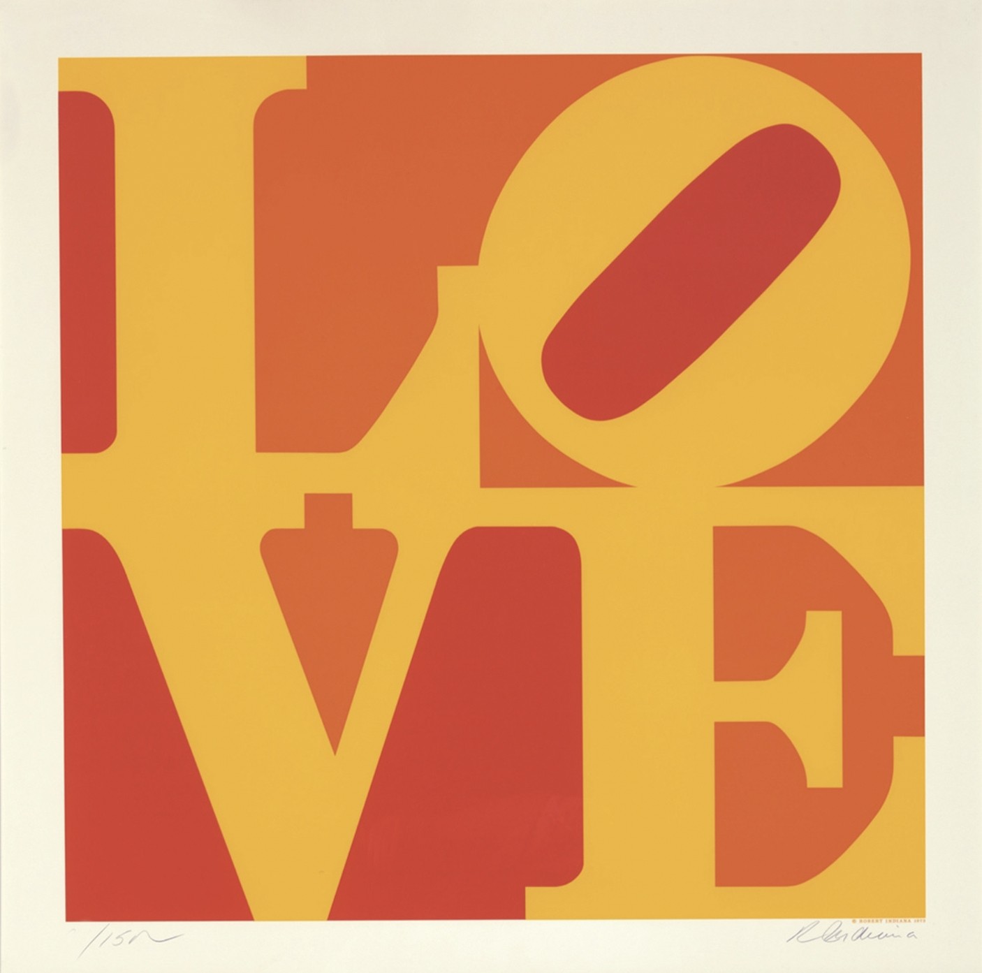 Robert Indiana, Golden Love Robert Indiana, Golden Love