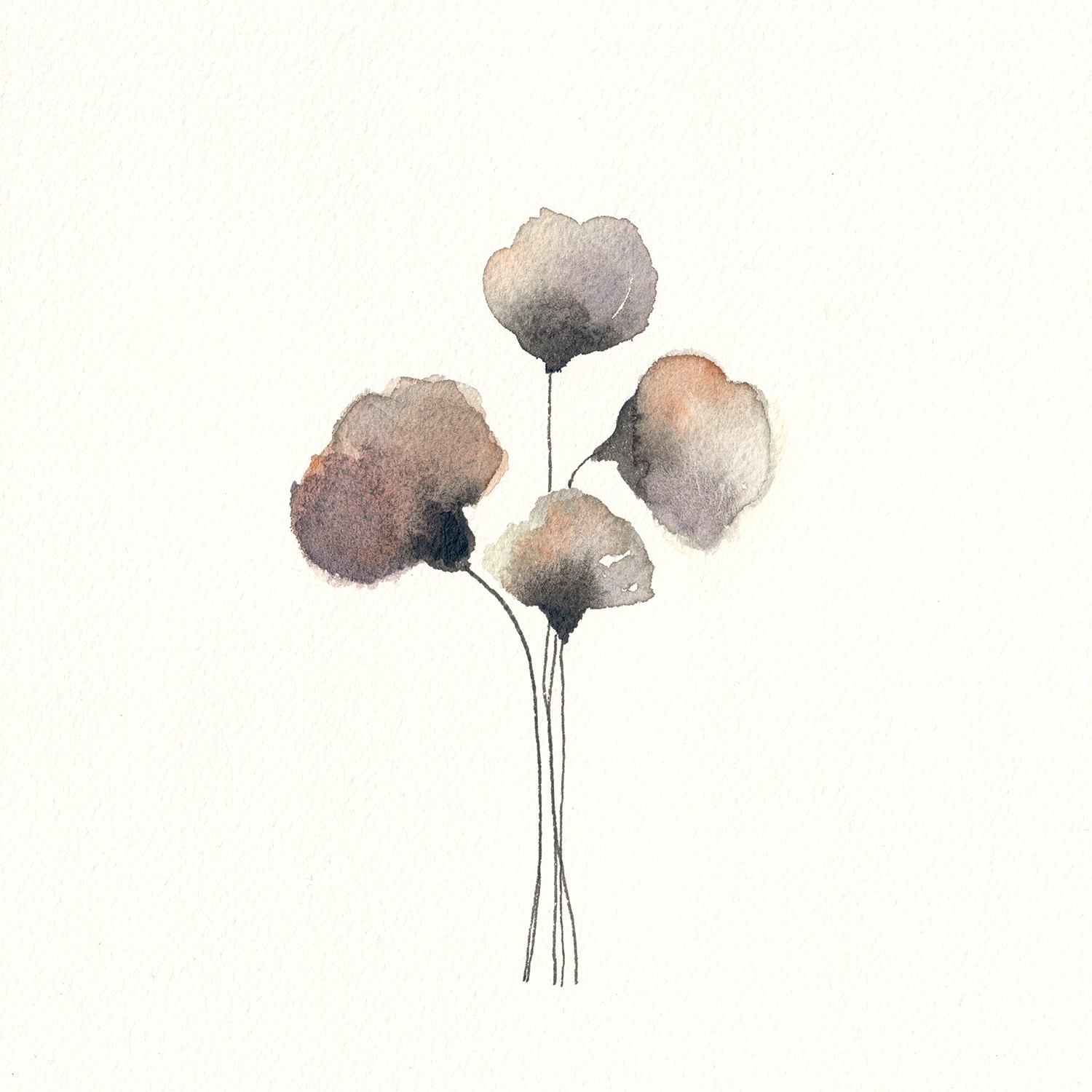 Gris De Garance, Fleurs sombres 1 Gris De Garance, Fleurs sombres 1