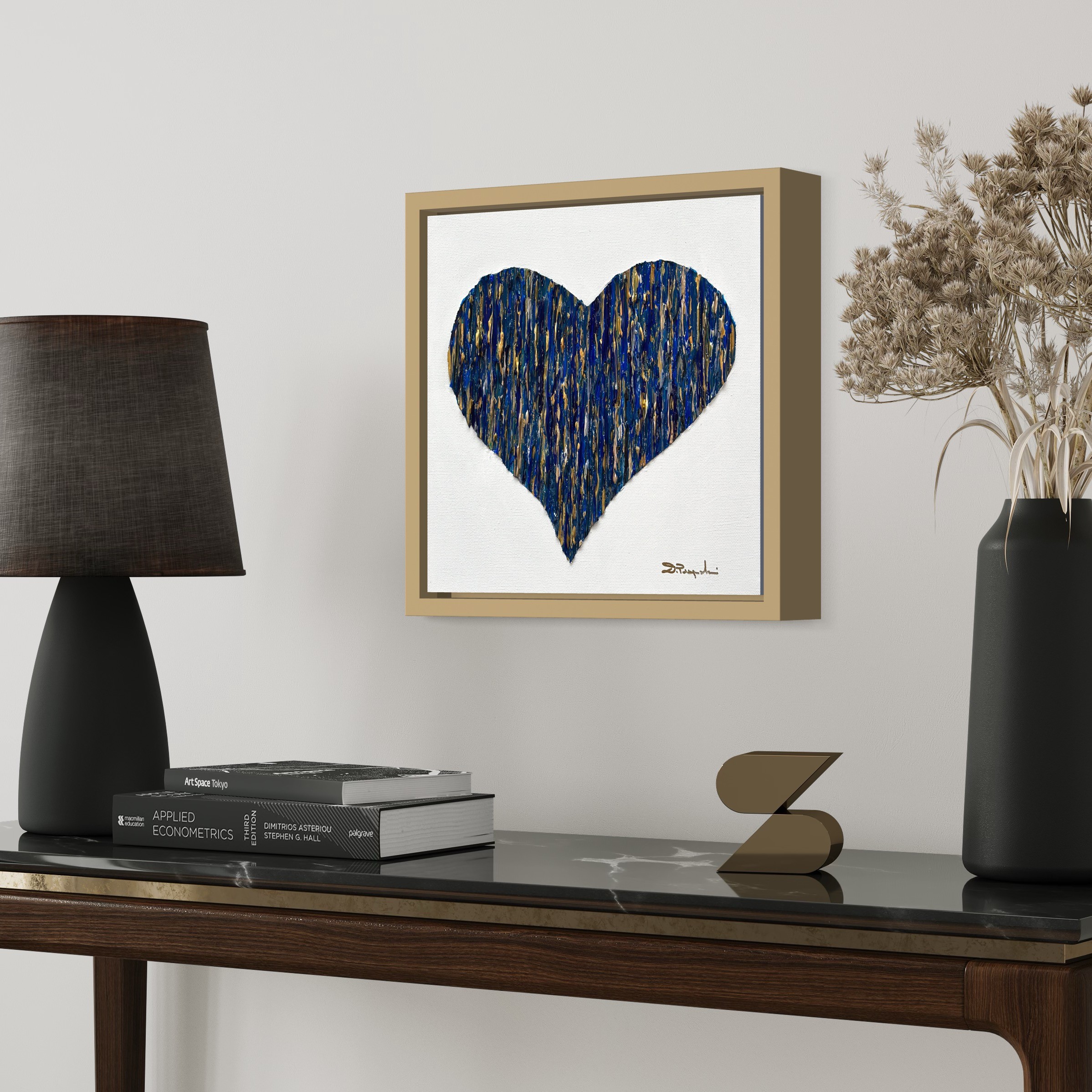 Daniela Pasqualini, Bright Love - Blue & Gold Daniela Pasqualini, Bright Love - Blue & Gold